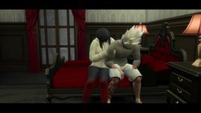 Hinata Comforts Sad Kakashi in Naruto Anime for Intense Fucking Session