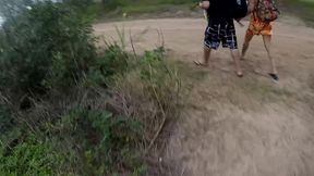 casal foge da rotina e fode na rua na beira da praia - sumaya ganesha - joy cardozo