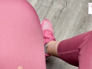 tired feet after gym workout (foot fetish) - glimpseofme