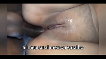 Gritando De Tes&atilde_o Com Pau Enfiado No Cu De Quatro