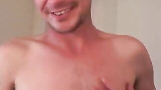 Oil-Slicked Twink's Solo Masturbation Adventure