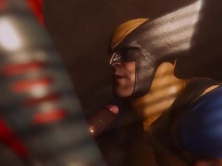 Deadpool and Wolverine Gay Sex-RTZERO