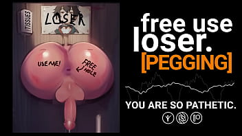 Degraded loser takes rough femdom punishment