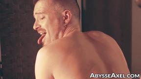 ”Axel rides prick before getting his ass fucking tightened in a fist fucking by joc”