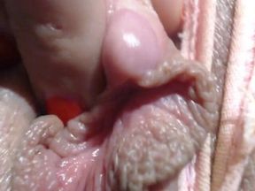Extreme close up on my clit
