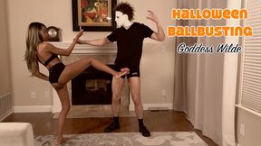 Halloween Ballbusting
