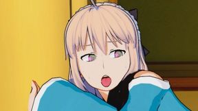 Fate/grand Order - Okita Souji 3d Hentai