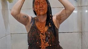 Beans, treacle, slime, soup messiness