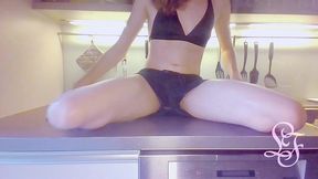 stuffing panties and hygiene products into my ass!