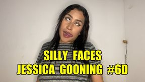 Silly Faces Jessica Gooning #6D: Goon for the Silly Goddess (Animated, Music, Text)
