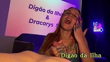 Dracarys mamando o Digão provocando e fodendo gostoso