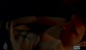 Straight thus Billy tugs his cock while riding in his car