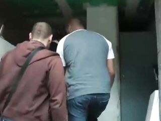 The Corpulent Gal Gets Screwed by 2 Lads From the Projects and This babe Likes It.