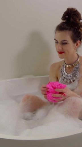 Washing Myself for Daddy