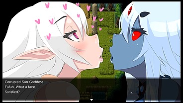 Gehenna [ FUTANARI HENTAI Game ] Ep.1 Heroine defeated and turn to slut by the lust goddess !