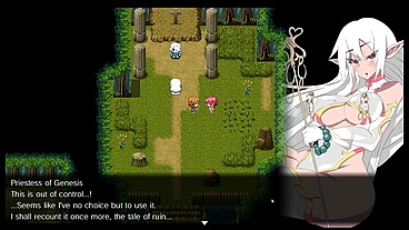 Gehenna [ FUTANARI HENTAI Game ] Ep.1 Heroine defeated and turn to slut by the lust goddess !