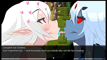 Gehenna [ FUTANARI HENTAI Game ] Ep.1 Heroine defeated and turn to slut by the lust goddess !