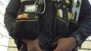 Old bear men get handjob teases and big dick anal from a horny solo girl