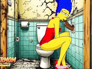 Top-10 Cheating Marge Simpson. Most good Toon Compilation. Porn Parody Animation