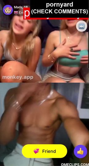 Teen GF gives a surprise webcam reaction during homemade sex act