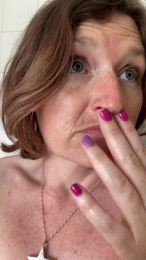 The Best Smell in the World! Sniffing My Pussy Scented Fingers Is Addictive