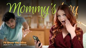 MOMMY&#039;S BOY - OMG I Accidentally Sent A Dick Pic To My Super Hot Redhead Stepmom!