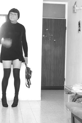 Crossdresser Short Dress Show