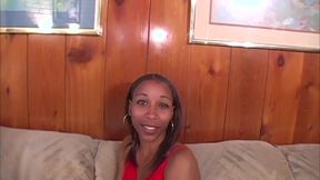 Curvy Black MILF Takes Deep Anal and Facial
