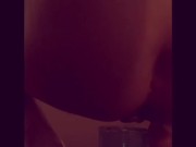 Eating cereal from my gaping hole