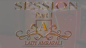 Session Part 1 Total lenghts 3:20 minutes Pegging Strap On Dildo StrapOn Anal Bdsm Slave LADY AMRAPALI  Herrin Mistress Domina