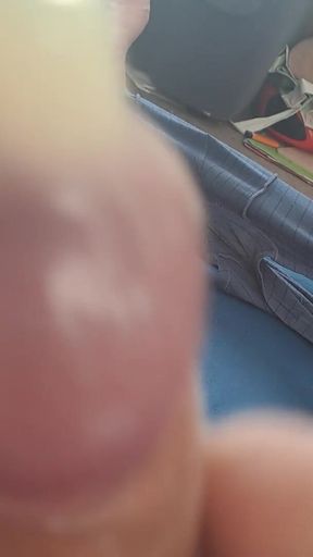 Cumshot in Condom