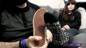 Classic Tickling Clip - Nerdy Amateur Xena Tickled and Worshipped
