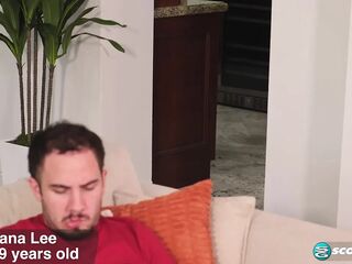 59-year-old Lana Lee does some kinky stuff with her son's ally