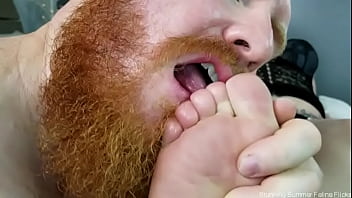 Stunning Summer - Bearded Foot Worship