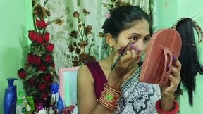 first time, my son-in-law fucked me in front of my stepdaughter's pussy in doggy style Beautyful Threesome Sex In HindiAudio