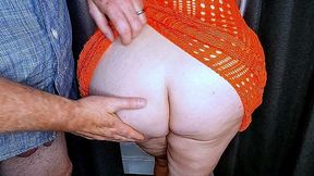 Spanked for Fucking our delivery driver - Cheating Mature Amateur BBW Slut Mom Aunt