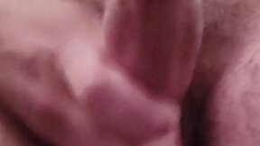 Compilation of thick cum and hot moans from a hairy daddy