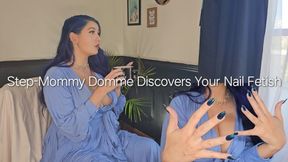 720P Step-Mommy Domme Discovers Your Nail Fetish: A cozy encouraging genderless jerk off instruction