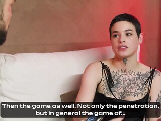 Saba Lapiedra's 1st Time Double Penetration Experience