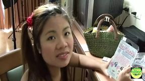 This Big Booty Asian Bitch Is Making a Homemade Video with Her Sex Toy