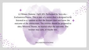 Femdom JOI CEI 06