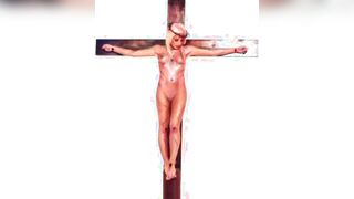 Female Jesus Crucified Naked Latvian Audio