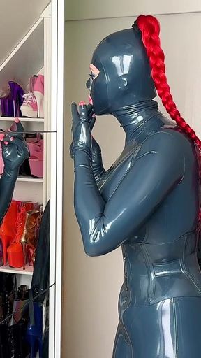 Rubber Horniness Before We Leave