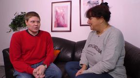 Redhead Milf does cock sucking and fucking