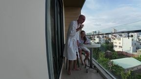 Messing Around in Our Hotel Room