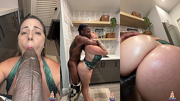 Jasmine Flowers Squirt Creampie Drink Damion Dayski 12 Inch BBC