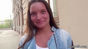 Entice Slender Anita B To Anal Screw At Fake Model Casting