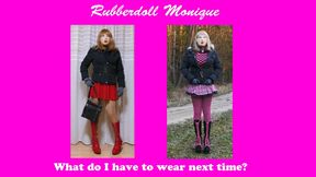 RUBBERDOLL MONIQUE - What should I wear? You decide!