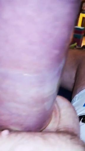 Pumping Silicone Cock After Adding 2 Liter Glucose Inside My Balls