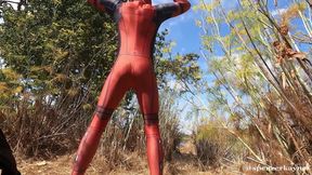 Deadpools Outdoor Adventures! Cum On Public Nature Trail